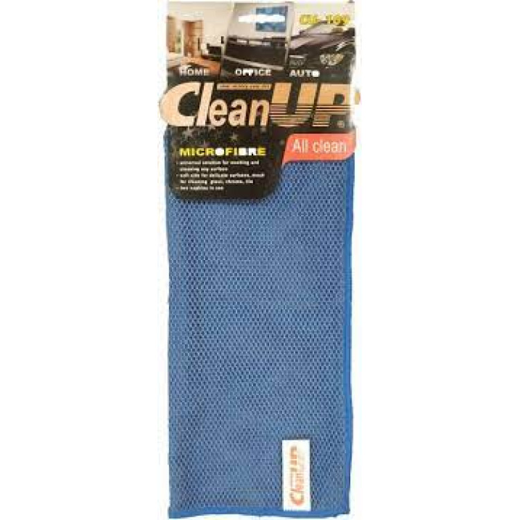 CleanUP-Серветка мікрофібра універсальна синя 30x40см 1шт