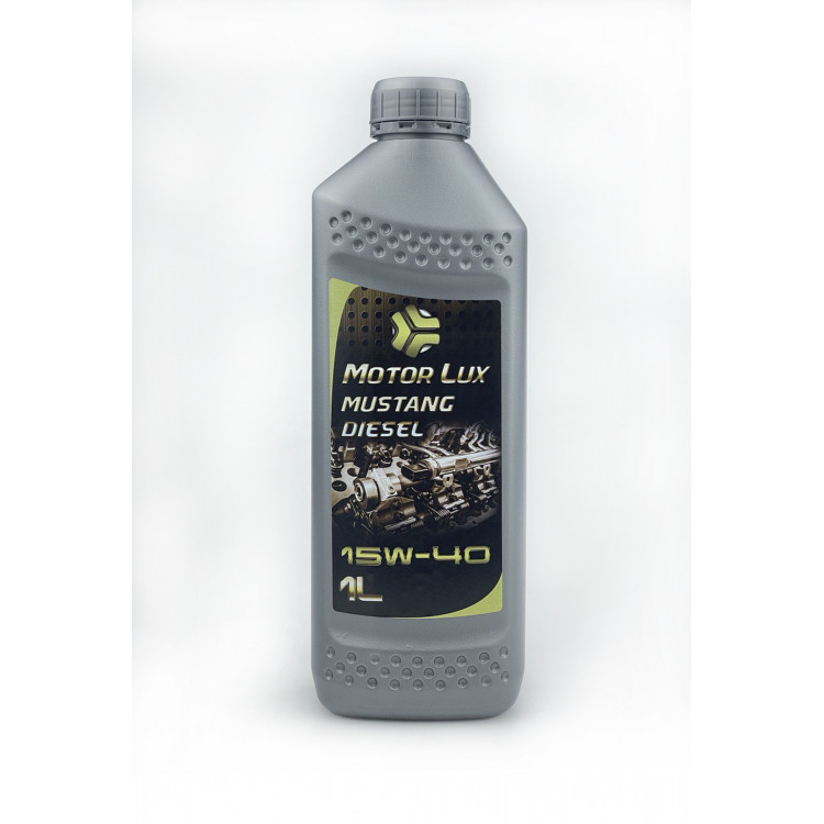 Олива моторна Motor Lux Mustang  Diesel 15W-40 1л