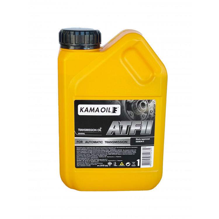 Олива для АКПП та ГПР  КАМА OIL  ATF Dextron II   1л