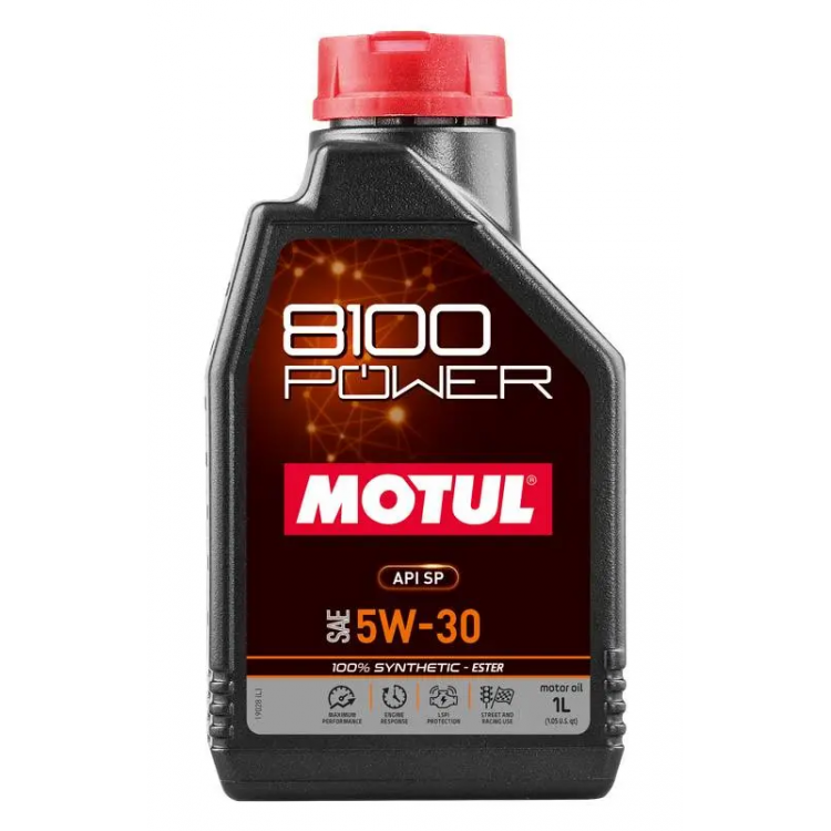 Олива моторна Motul 8100 Power 5W-30  1л 111800
