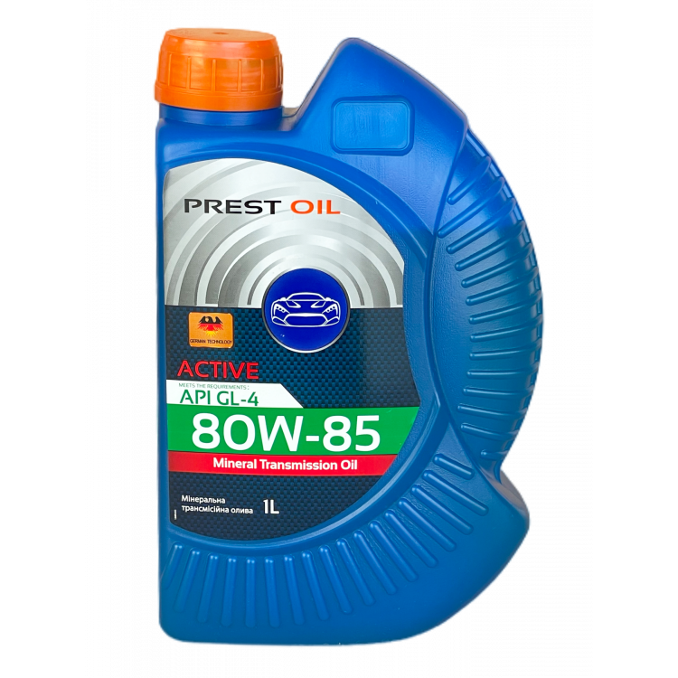 Олива трансмісійна PREST OIL  80W-85  GL-4   4л