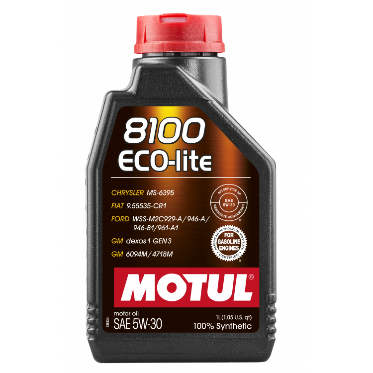 Олива моторна MOTUL 8100 ECO-Lite 5W-30  5л. 107252