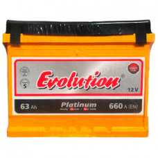 Акумулятор EVOLUTION Platinium 63Ah/12V/660A  M5  +-