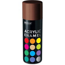 BIODUR Емаль універсальна акрілова RAL 8017 темно-коричневий 400 мл