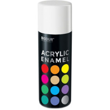 BIODUR Емаль універсальна акрілова RAL 9010 білий мат 400 мл