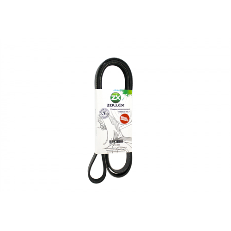 Zollex Ремінь полікл. 5PK1888  Нива Шевроле 2123