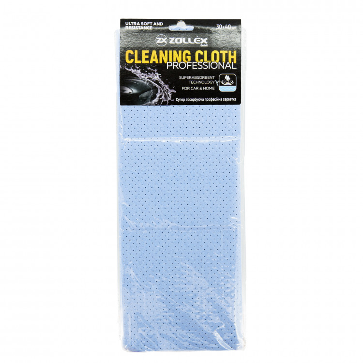 Zollex серветка перфорована (блакитна) 17502