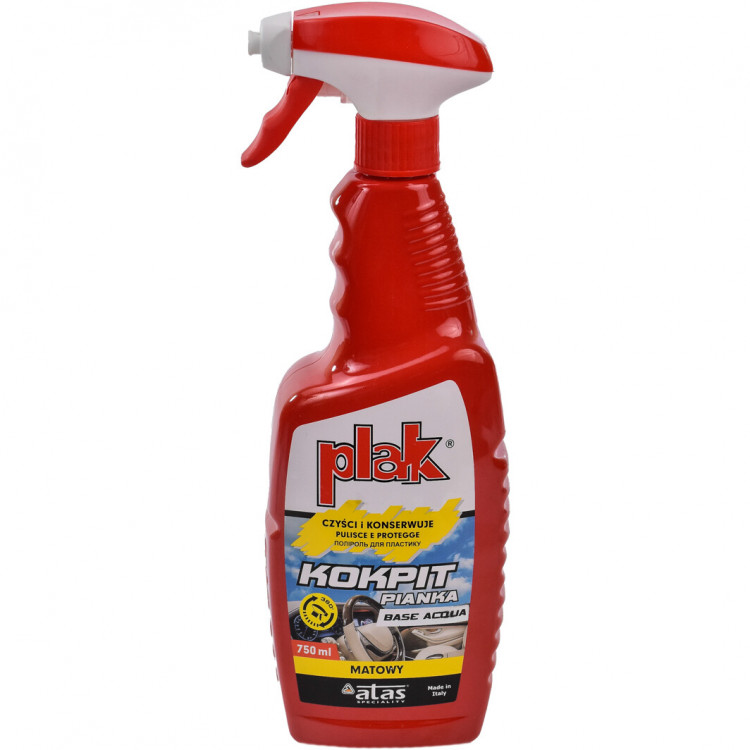 ATAS Plak Mat Pianka Поліроль та очищувач торпеди 750мл (молочко)