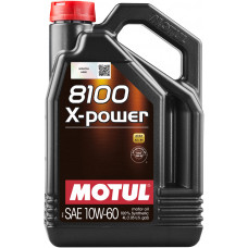 Олива моторна MOTUL 8100 X-Power 10W-60  4л. 106143