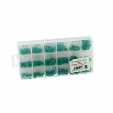 ZOLLEX Набір гумових ущільнювальних кілець (270шт) зелені 12045