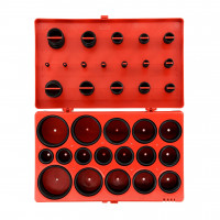 ZOLLEX Набір гумових ущільнювальних кілець (419 шт) чорні 12043