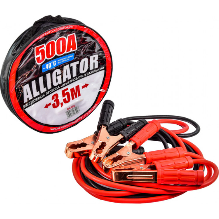 БЕЛАВТО Провода-прикурувачі  500A  3,5м (ВР50)