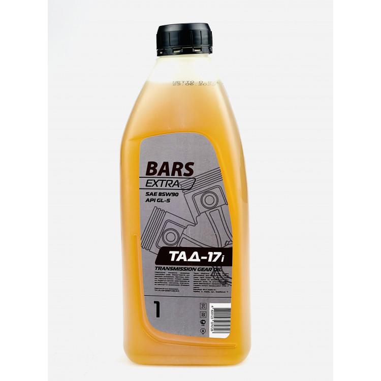 Олива трансмісійна BARS ЕХТRА 85W-90 ТАД-17i  1л
