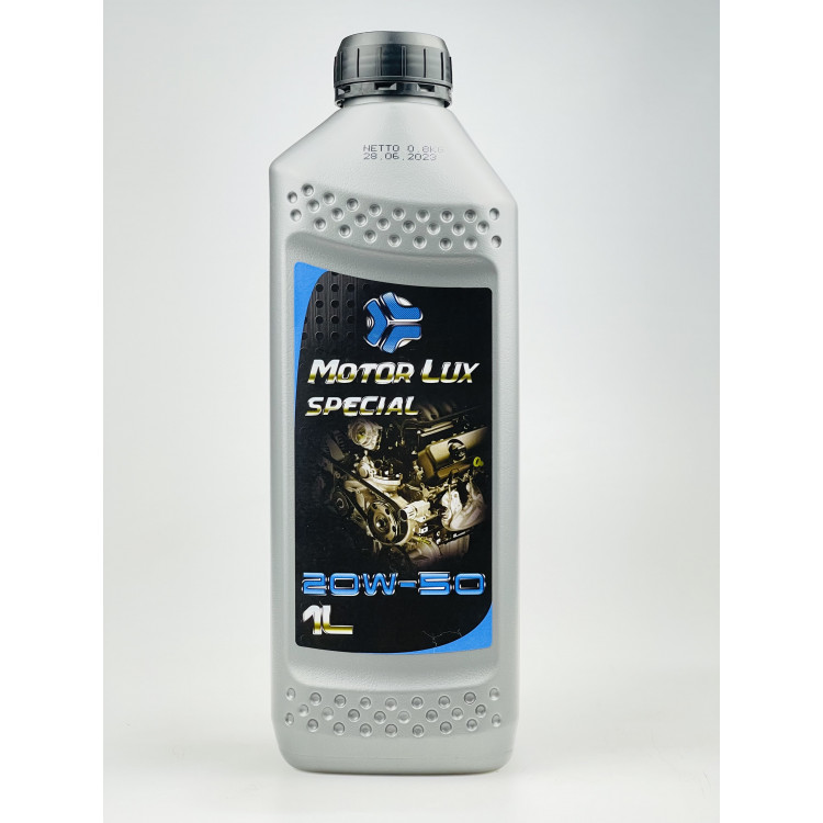 Олива моторна Motor Lux Special 20W-50 1л