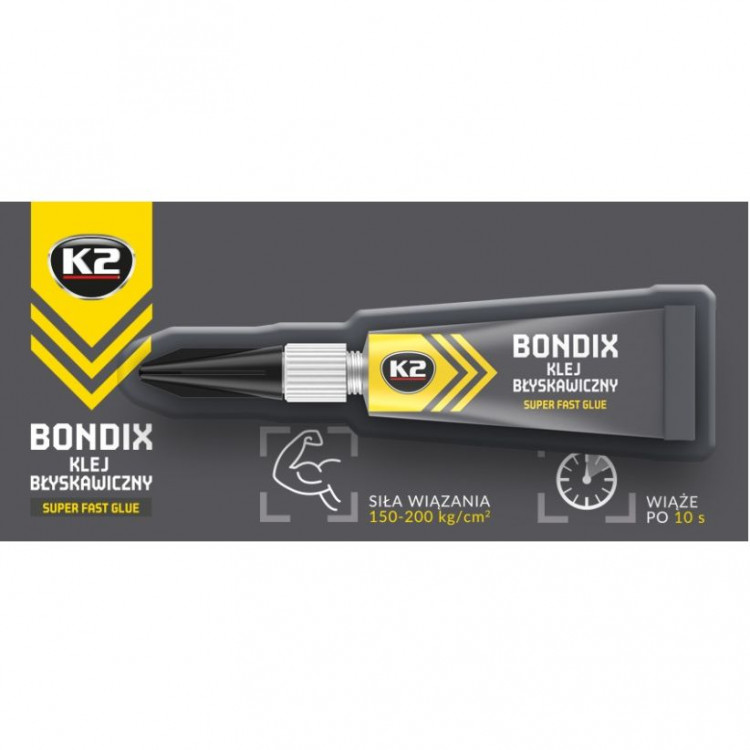 K2 BONDIX Суперклей 3гр   EB100/ EB101