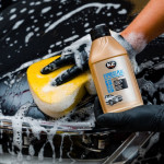 K2 EXPRESS PLUS Автошампунь з воском жовтий 1л ЕК1410