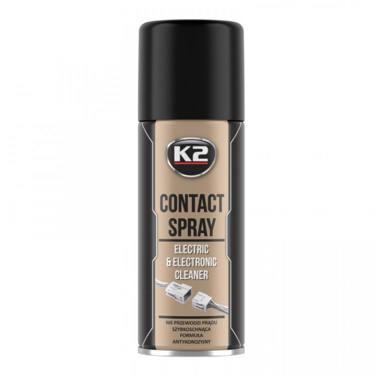 К2 CONTACT SPRAY  Очисник електроконтактів 400мл  W125