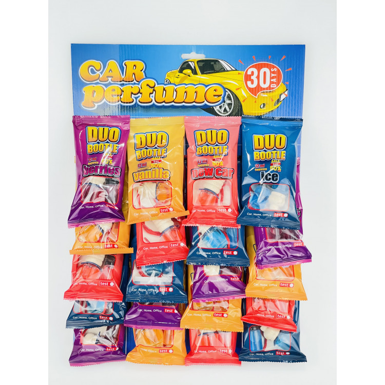 Ароматизатор рідкий Aromica корковий з запаскою MIX 20шт 5ml (асорті мікс)