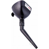 CARLIFE  Лійка пластмасова  бензинова з гнучким носиком  (чорна)