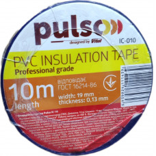 Pulso Стрічка ізоляційна (чорна) 10м PVC