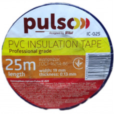 Pulso Стрічка ізоляційна (синя) 25м PVC