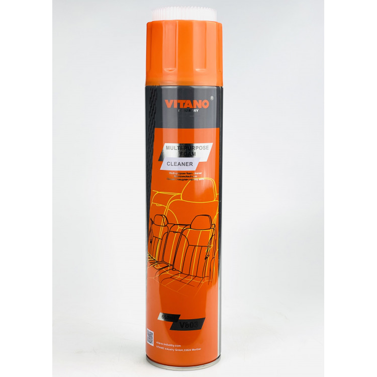 Очисник  салону з щіткою (пінний) Multi Cleaner VITANO 650мл