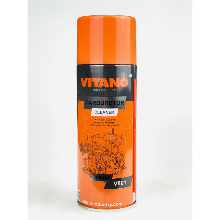 Очисник карбюратора Carburetor Cleaner VITANO 450мл