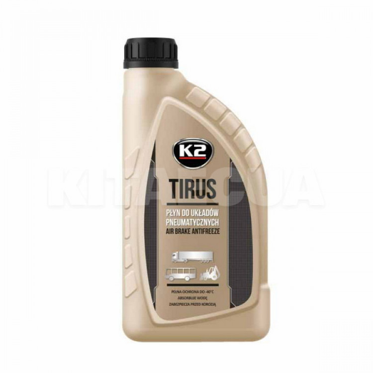 K2 TIRUS  Рідина для гальмівних пневматичних систем (-40C) 1л  T360