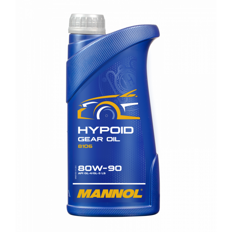Олива моторна Mannol Hypoid LS 80W-90 1л  MN8106-1