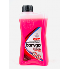 BORYGO  Premium G12+  Антифриз концентрат червоний -80 1л