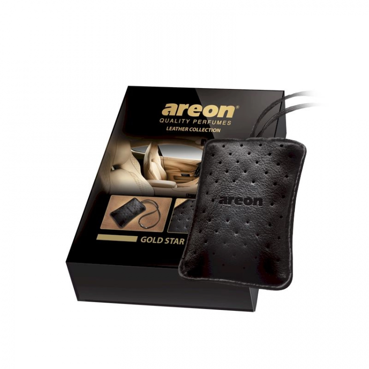 Areon на зеркало Gold Star Leather Collection (шкіра)