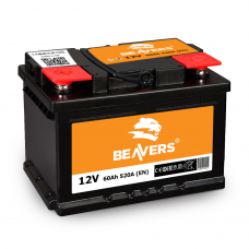 Акумулятор BEAVERS 100Ah/12V (850A) -+