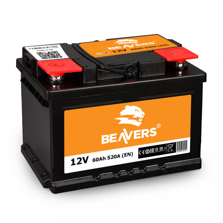 Акумулятор BEAVERS 100Ah/12V (850A) -+