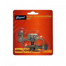 Elegant Клеми акумулятора (цинк, латунне покриття) EL 100548