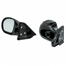 ELEGANT Дзеркало бокове чорне універсальне, к-сть 2 шт.(ручне регулювання) EL 130514