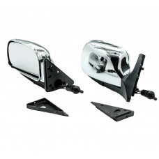 ELEGANT Дзеркало бокове хром LADA 2107, к-сть 2 шт. (ручне регулювання) EL 130521