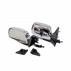 ELEGANT Дзеркало бокове чорне LADA 2109 з повторювачем повороту, к-сть 2 шт.(ручне регул.) EL 130526