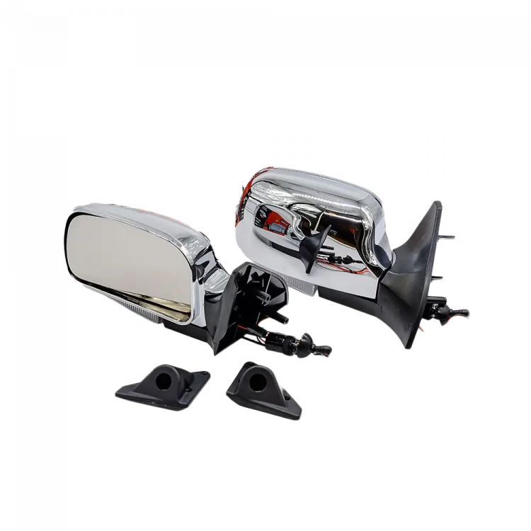 ELEGANT Дзеркало бокове чорне LADA 2109 з повторювачем повороту, к-сть 2 шт.(ручне регул.) EL 130526