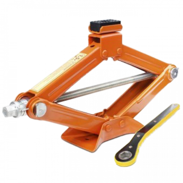 ELEGANT Домкрат гвинтовий ромб (тріскачка) 1т EL 100810