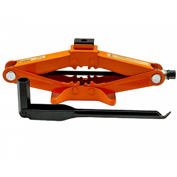 ELEGANT Домкрат гвинтовий ромб посилений  (ручка-FORD) 2т EL 100840