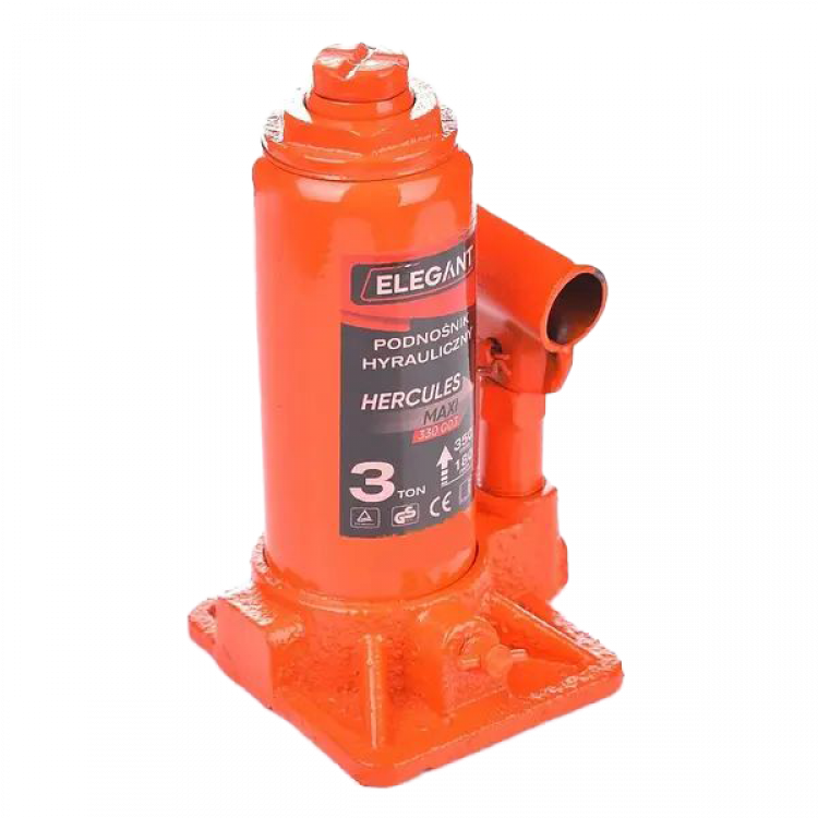 ELEGANT Домкрат гідравлічний (пляшка) 180/350  3т EL 330003