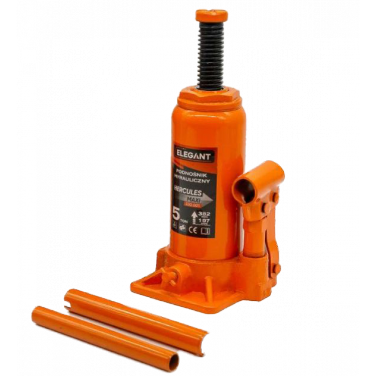 ELEGANT HERCULES MAXI  Домкрат гідравлічний (пляшка)  5т EL 330005