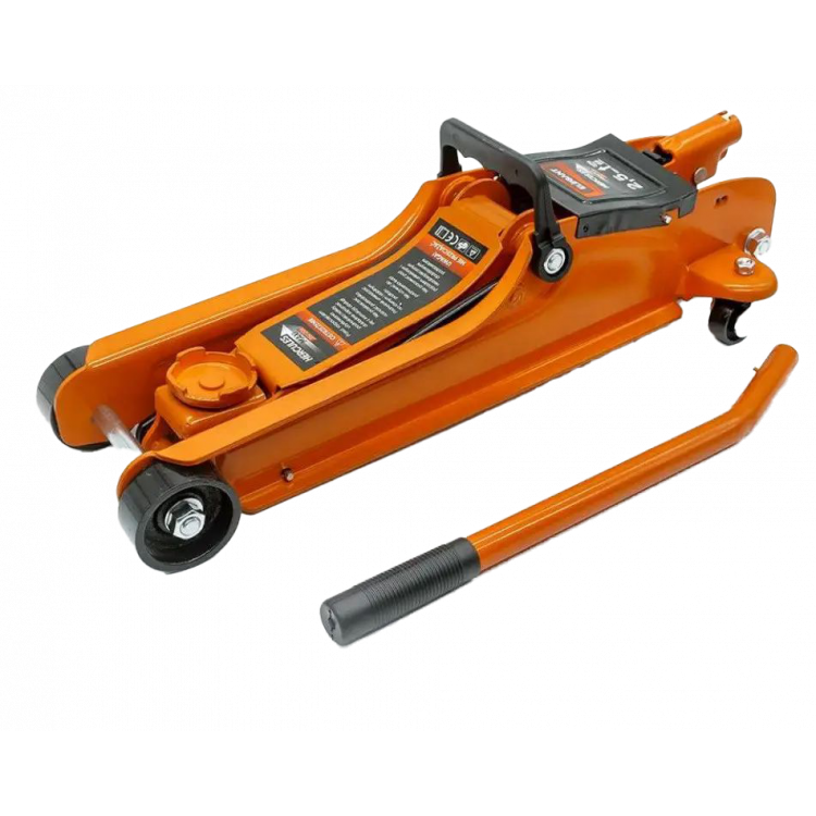 ELEGANT Домкрат гідравлічний підкатний  низький+чемодан  85/370  2,5т EL 350005