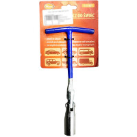 ELEGANT Ключ для свічок запалювання Т-подібний PLUS 16мм /(ST-07-1B) EL 102807