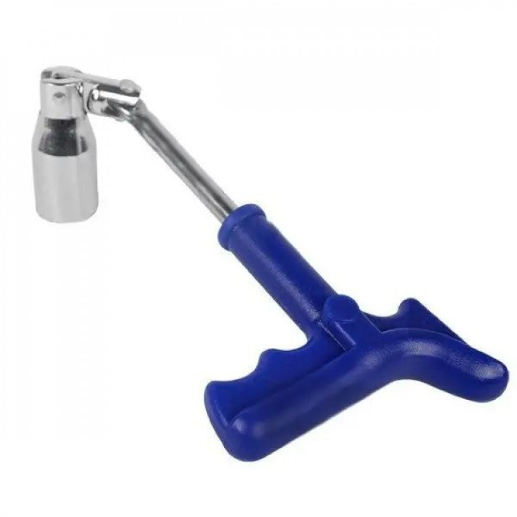 ELEGANT Ключ для свічок запалювання Т-подібний посилений PLUS 21мм /(ST-07-5) EL 102810