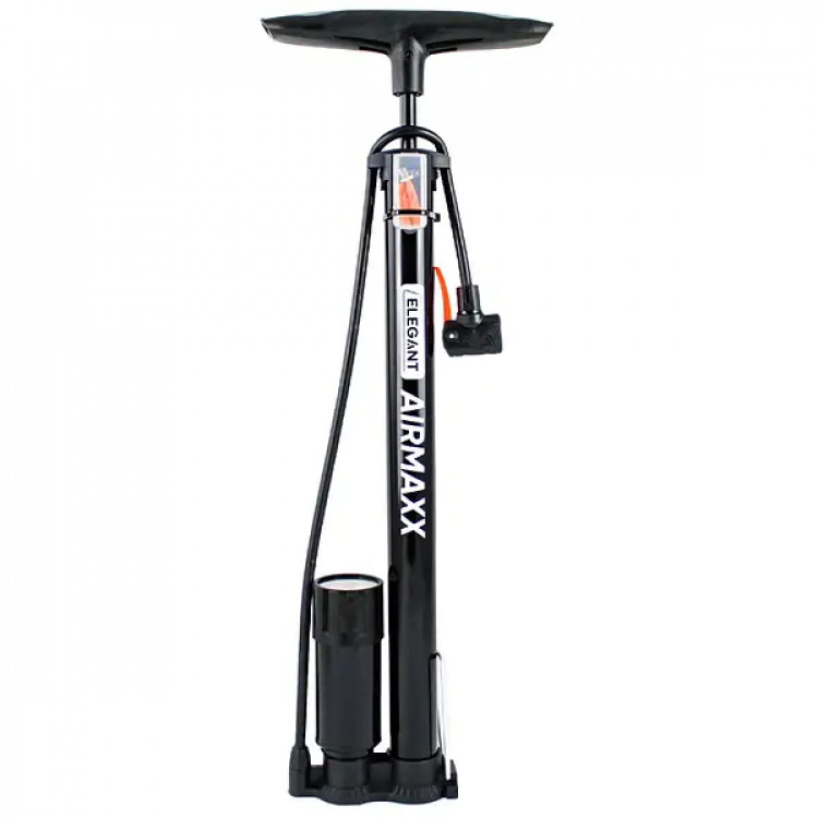 ELEGANT Насос ручний з манометром PLUS AIRMAXX, 8 Атм (120 psi) EL 100355