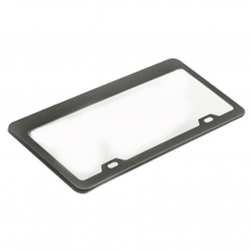 ELEGANT США Рамка під номерний знак нерж.сталь (чорна) 31 х 16см EL 100606