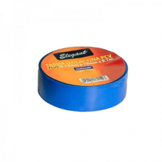 ELEGANT  PLUS Ізолента ПВХ 9,1m  (блакитна) EL100171