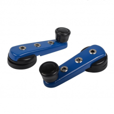 ELEGANT Ручки віконні блакитні ELEGANT( к-т 2 шт ) EL 100520