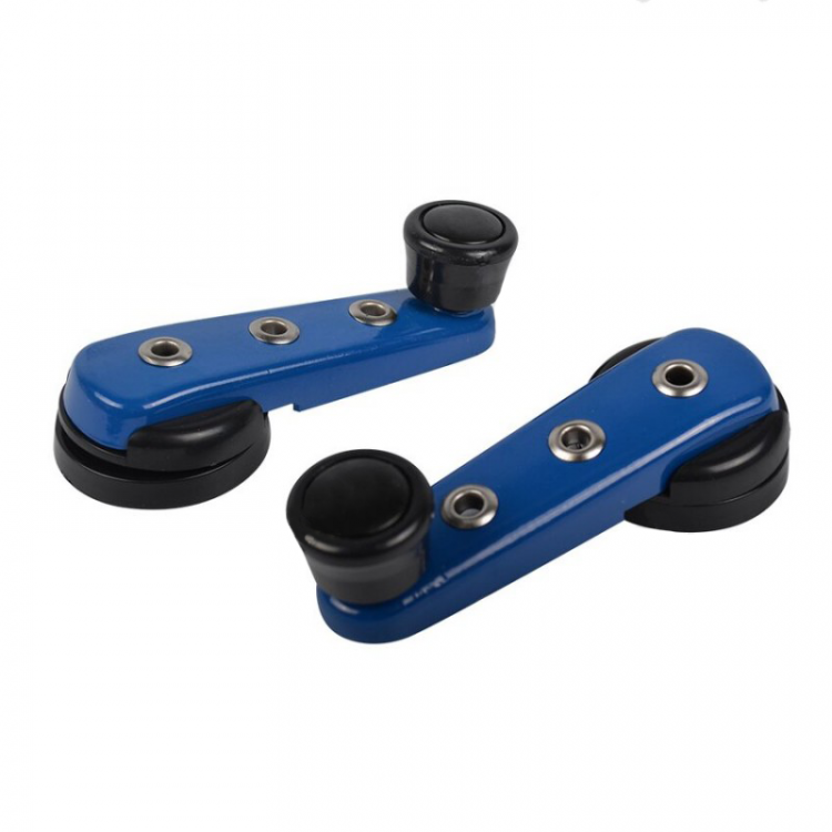 ELEGANT Ручки віконні блакитні ELEGANT( к-т 2 шт ) EL 100520